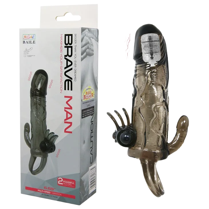 Double-Ended Vibrating Penis Sleeve Delay Performance