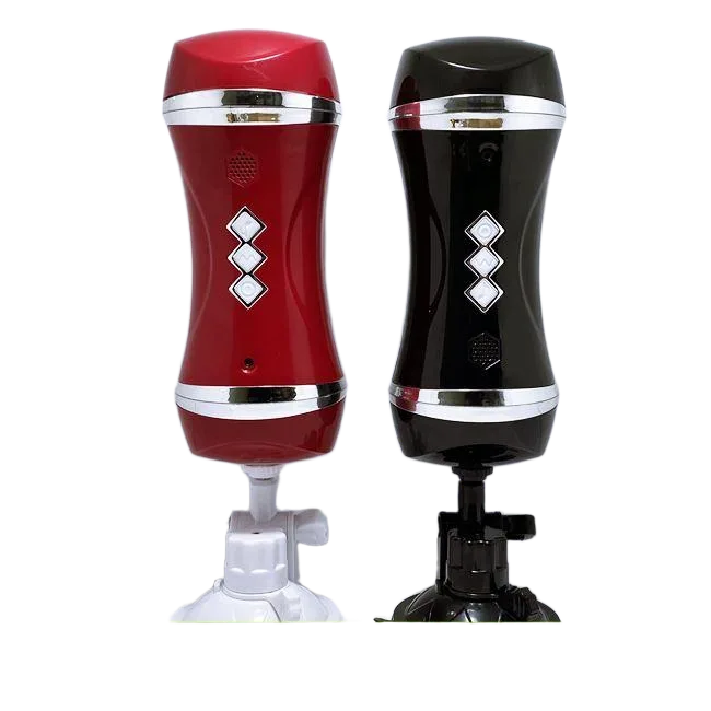 Double-Ended Wall Mount Male Masturbator Vibrating Toy