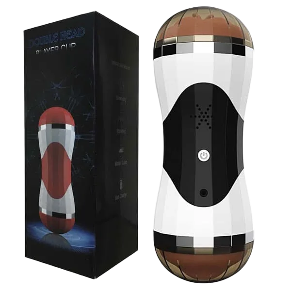 Double Head Ringtone Vibrating Masturbator