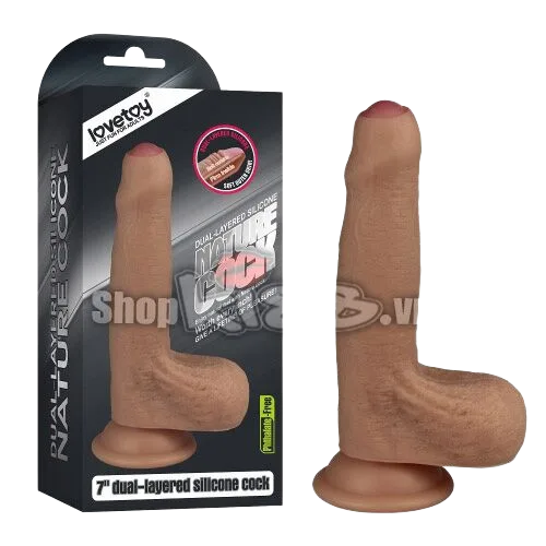 Double Layer Silicone Realistic Female Masturbator