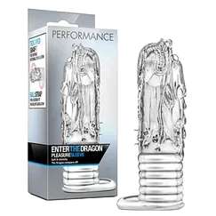 Dragon Head Condom with Strap Secure Fit Pleasure