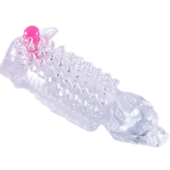 Dragon Head Condom With Vibration Size Enhancer