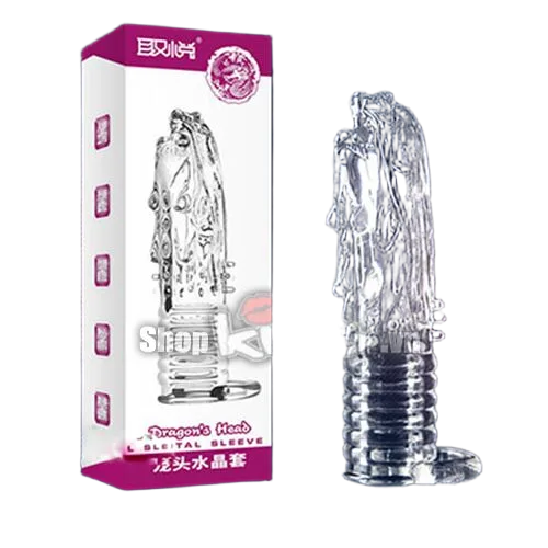 Dragon Head Penis Sleeve Delay Ring For Intense Male Pleasure