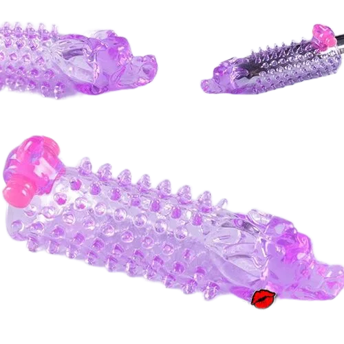 Dragon Head Soft Vibrating Textured Sleeve Enhancer