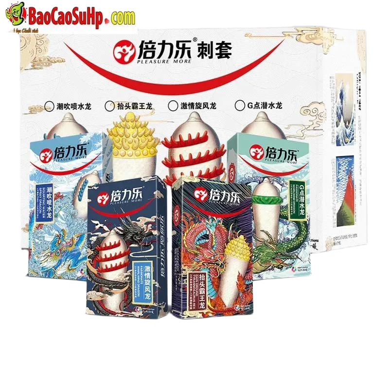 Dragon Overlord G-Spot Ribbed Condom Extra Pleasure Durable
