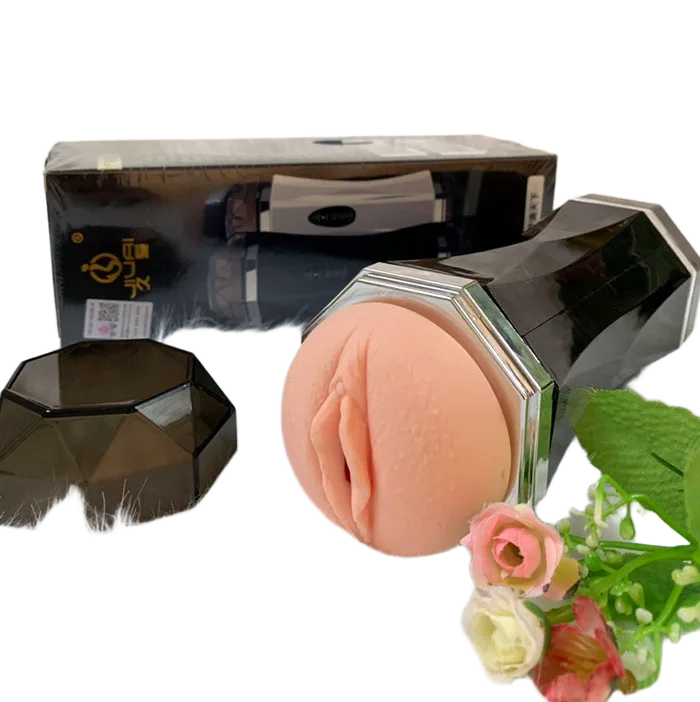 Dual End Powerful Vibrating Masturbation Cup for Men