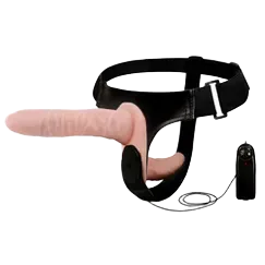 Dual-End Strap-On Vibrator Powerful Multiple Modes Toy
