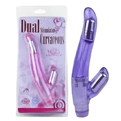 Dual-Head Powerful Silicone Vibrator for Intense Pleasure