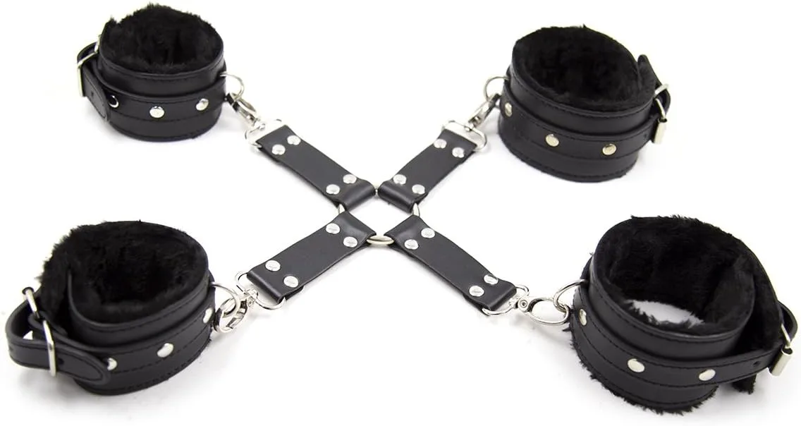 BDSM Restraint Hand Leg Bondage Set Enhance Pleasure — photo 2