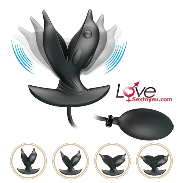 Inflatable Anal Stretch Trainer with Vibration — photo 3