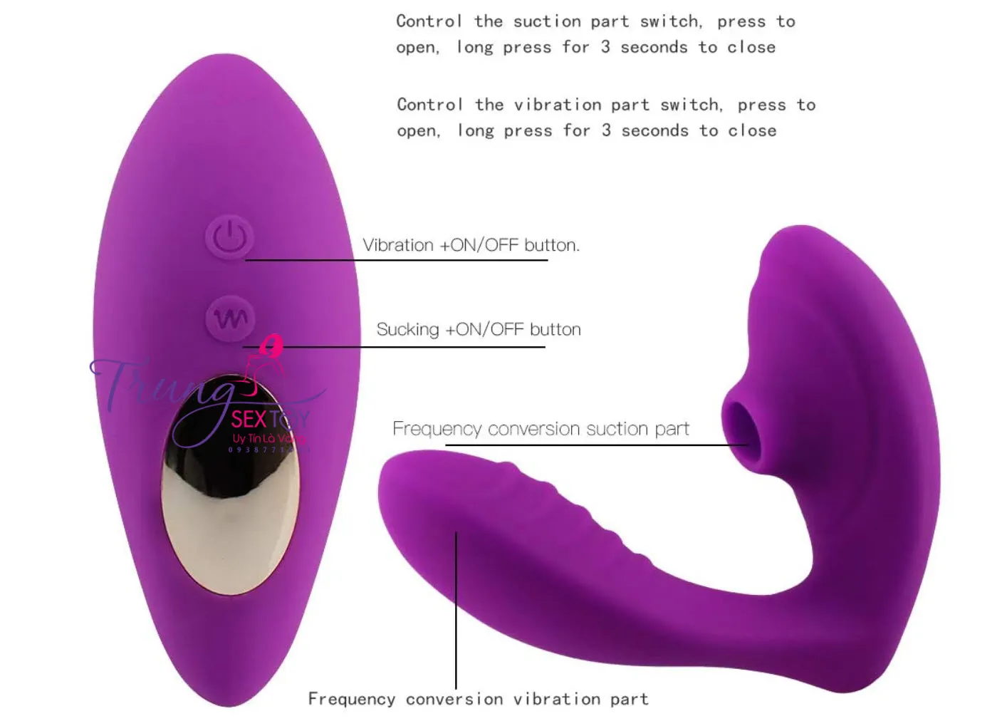 10-Mode Silicone Female Sucking and Vibration Device — photo 7