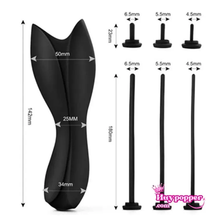 Super Strong Vibrating Urethral Sounding Toy with 6 Attachment Rods — photo 4