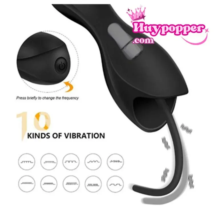 Super Strong Vibrating Urethral Sounding Toy with 6 Attachment Rods — photo 5