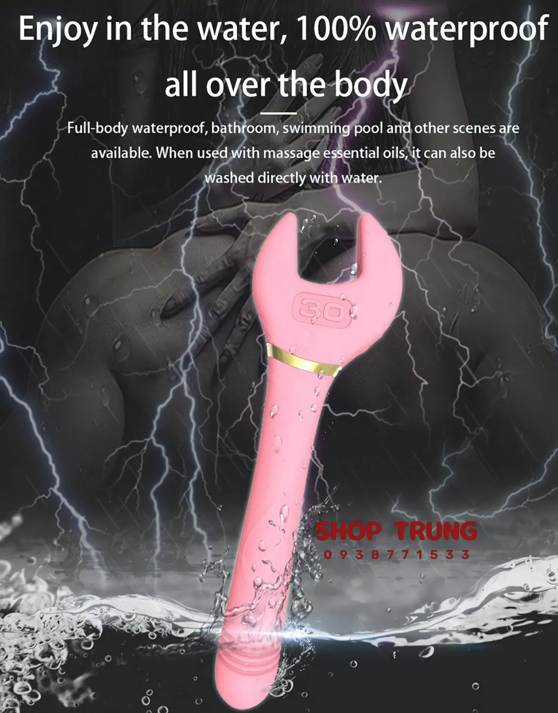 10-Mode Vibe Adjustable Sex Toy Silicone ABS Safe Material — photo 6