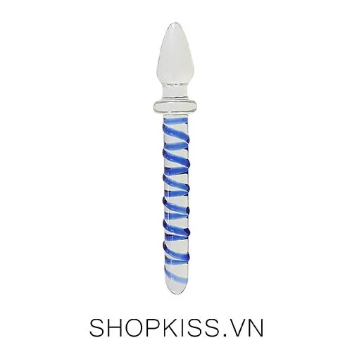 Glass Double-Ended Anal Stimulator Smooth & Durable Pleasure Toy — photo 2