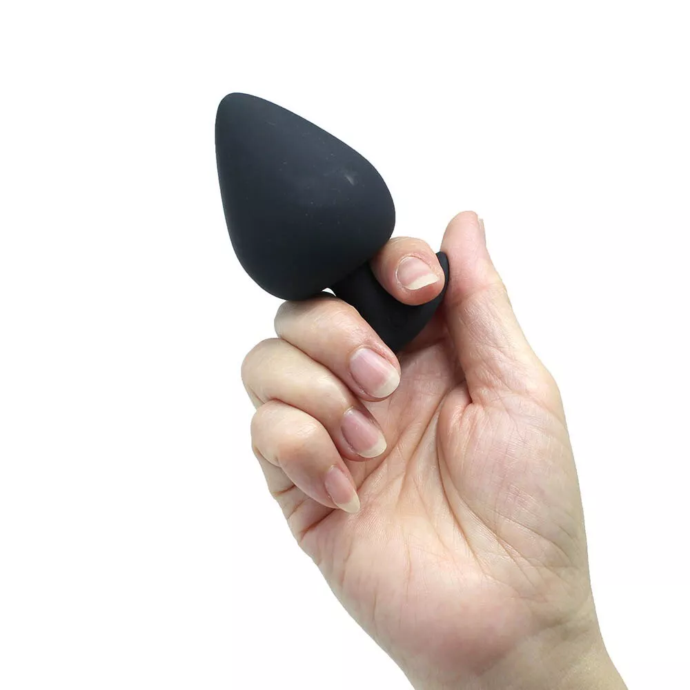 Compact Silicone Anal Plug 10 Mode Vibrator Safe — photo 3