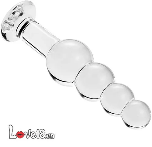 Glass Beaded Anal Stimulator Massage Gay Sauna Toy — photo 3