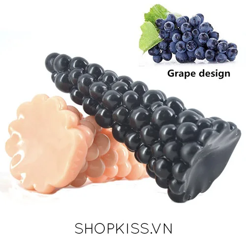 Grape Cluster Anal Stimulator Flexible Body Safe PVC — photo 2