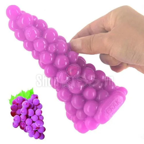 Grape Cluster Anal Stimulator Flexible Body Safe PVC — photo 3