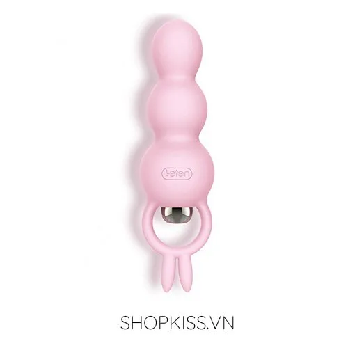 Leten Rabbit Ear Anal Vibrator Waterproof 7 Modes Silky — photo 2