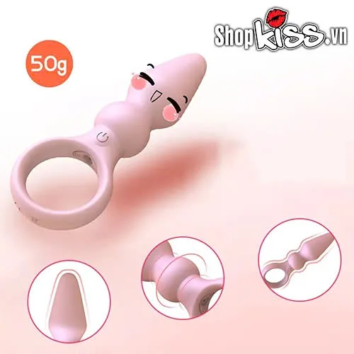 Prostate Massager Anal Vibrator Silicone 2-Speed Stimulation — photo 4