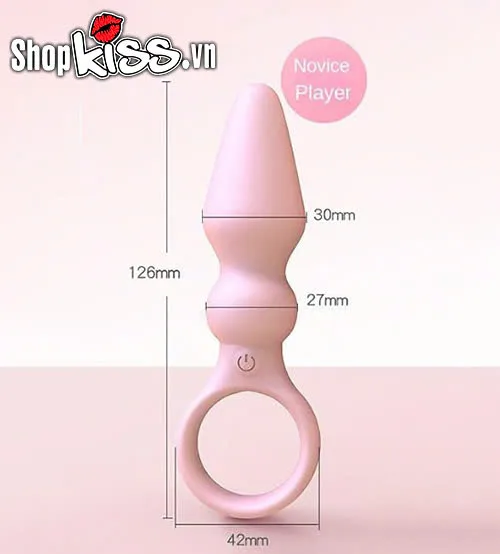Prostate Massager Anal Vibrator Silicone 2-Speed Stimulation — photo 6