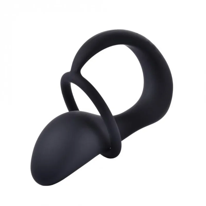 Cockring Anal Vibrator Silicone High Stimulation for Gay Men — photo 5