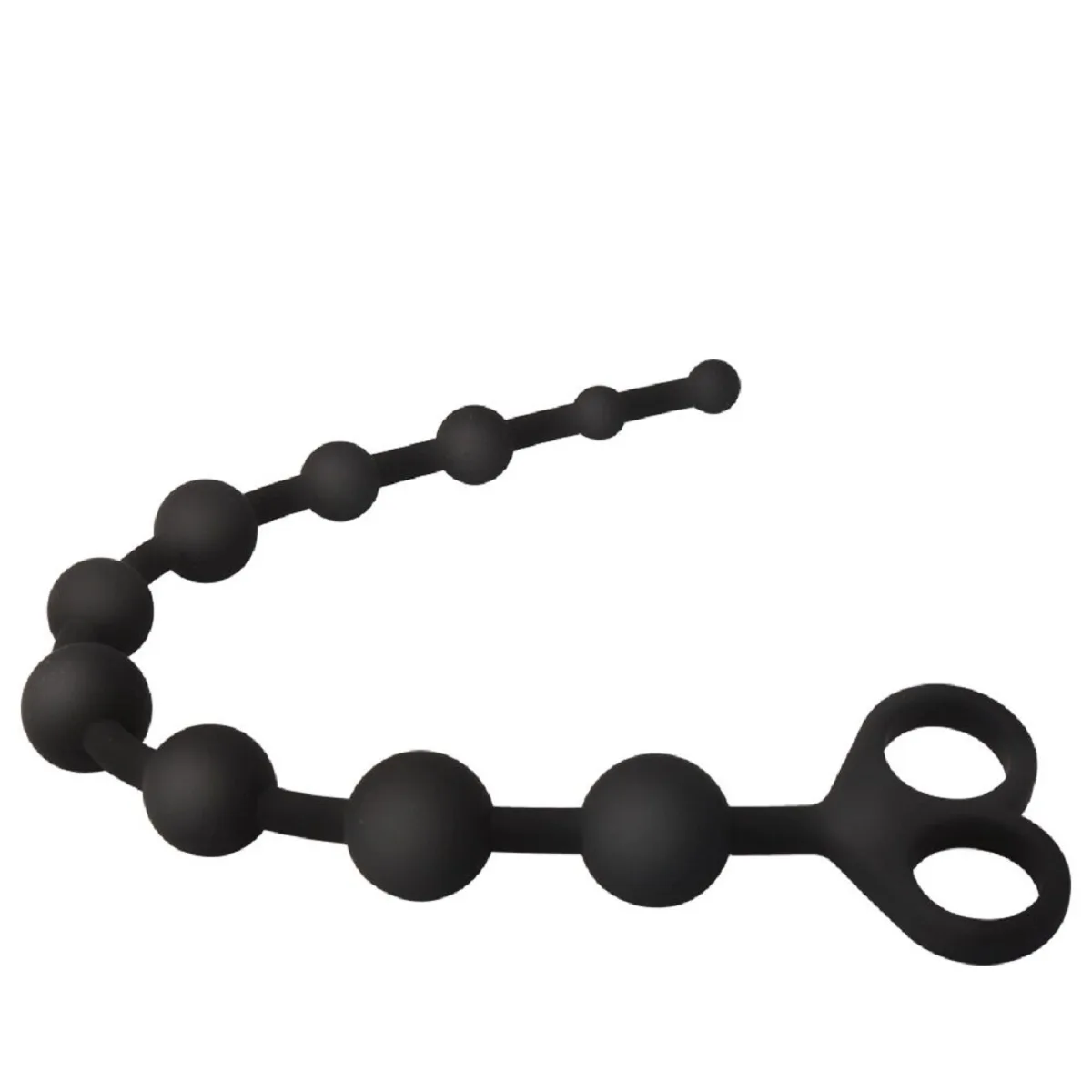 Beaded Anal Plug Beginner Friendly Silicone Prostate Massager — photo 6