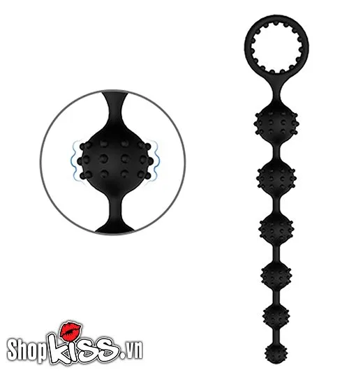 TOTO Spiked Beads Anal Stimulator Chain Enhanced Massage — photo 4