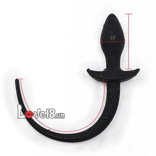 Mouse Tail Anal Stimulator – Silicone Safe Gay & Straight Play — photo 3
