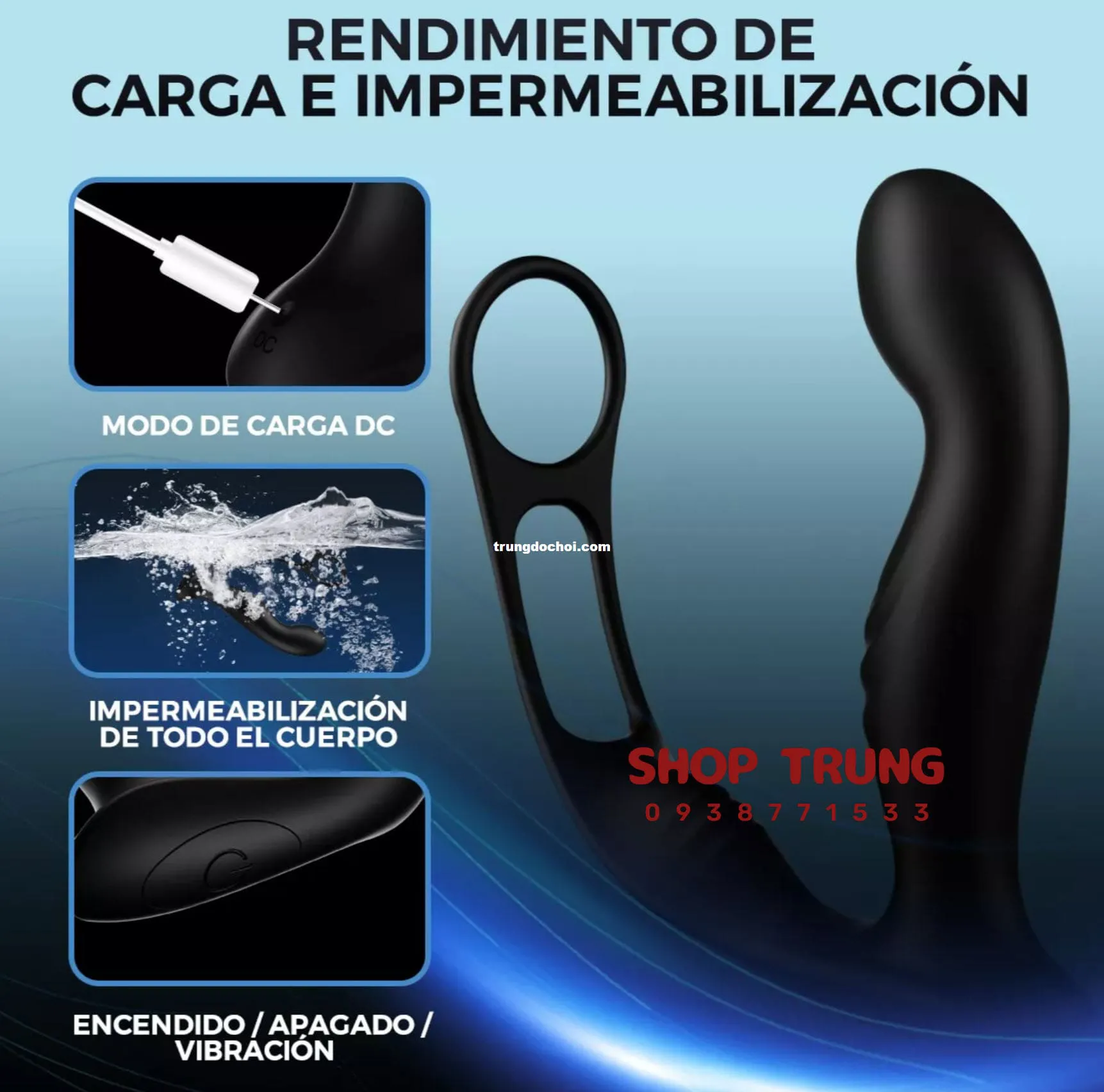 Remote Control Anal Stimulator Waterproof Wearable — photo 3