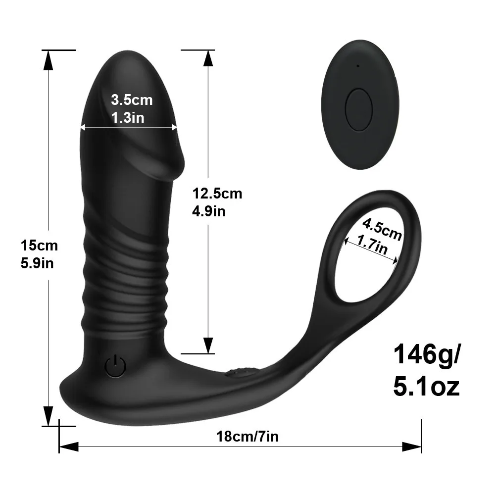 Fighter Anal Stimulator 10 Vibes 3 Thrust Modes — photo 3