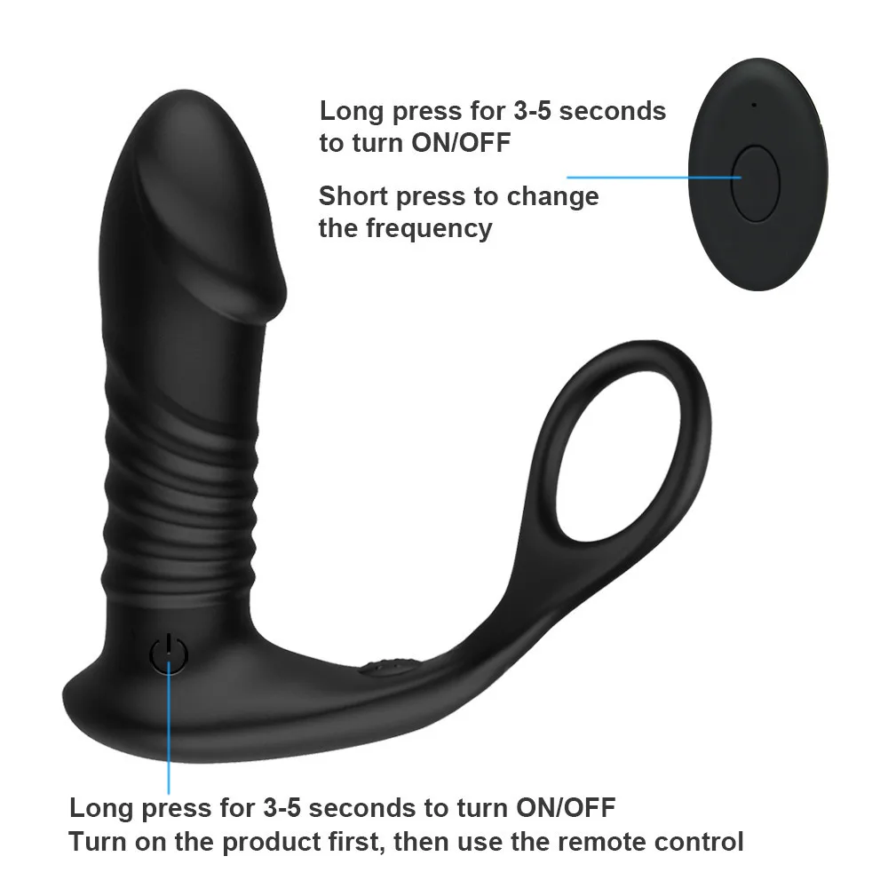 Fighter Anal Stimulator 10 Vibes 3 Thrust Modes — photo 6