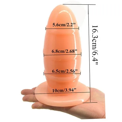 Faak Oval Anal Stimulator 16.3cm Premium US-Made Plug — photo 6