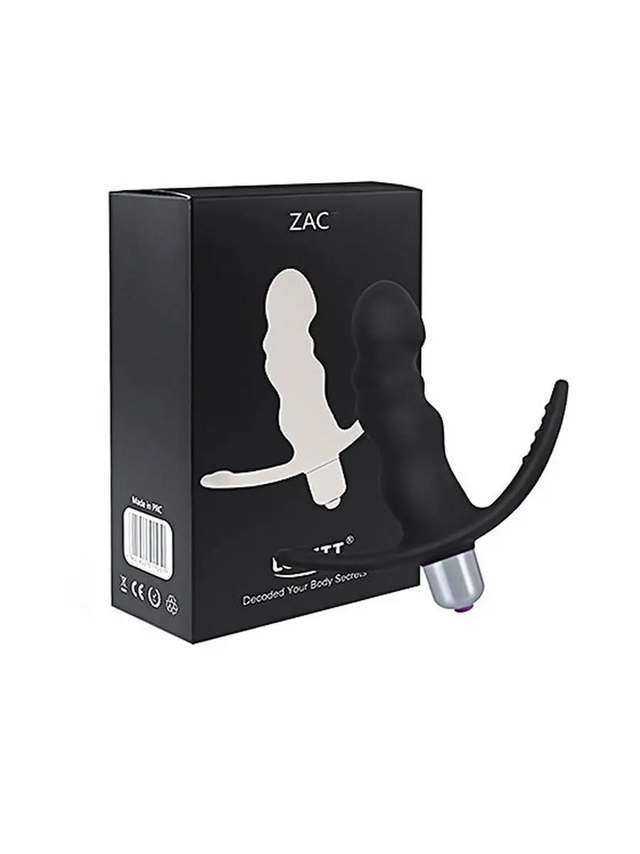 LEVETT Zac 16 Mode Waterproof Anal Stimulator ABS Silicone Black — photo 2