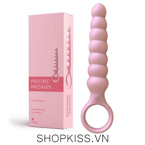 Seniuniu Prostate Massager Pink Silicone Male Anal Stimulator — photo 2