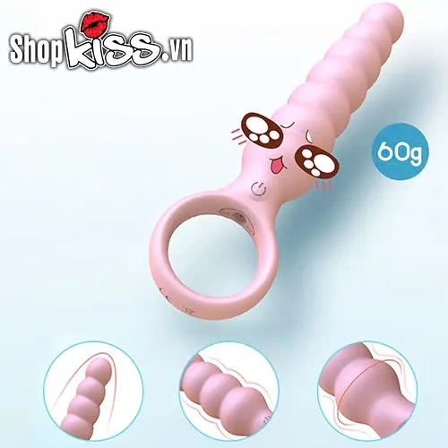 Seniuniu Prostate Massager Pink Silicone Male Anal Stimulator — photo 4