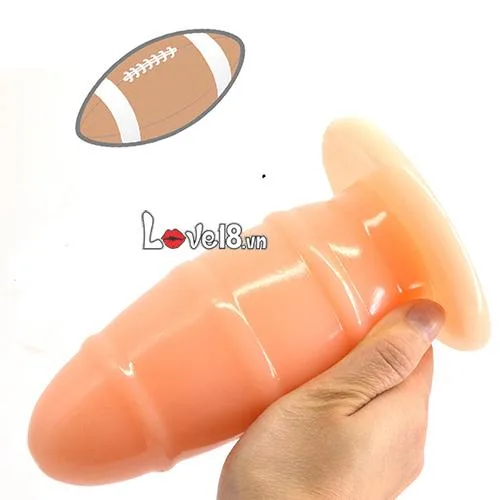 Super Large Oval Anal Plug Powerful Stimulation Toy for Couples — photo 4