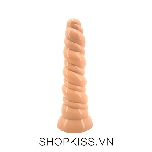 Large Spiral Anal Plug Silicone Prostate Massager — photo 2
