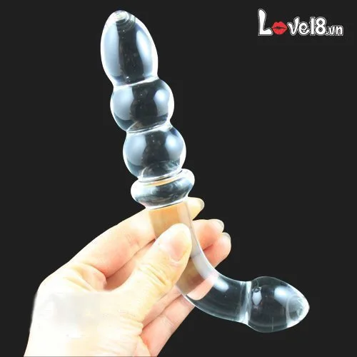 Transparent Anal Stimulator Safe Silicone Butt Plug — photo 4