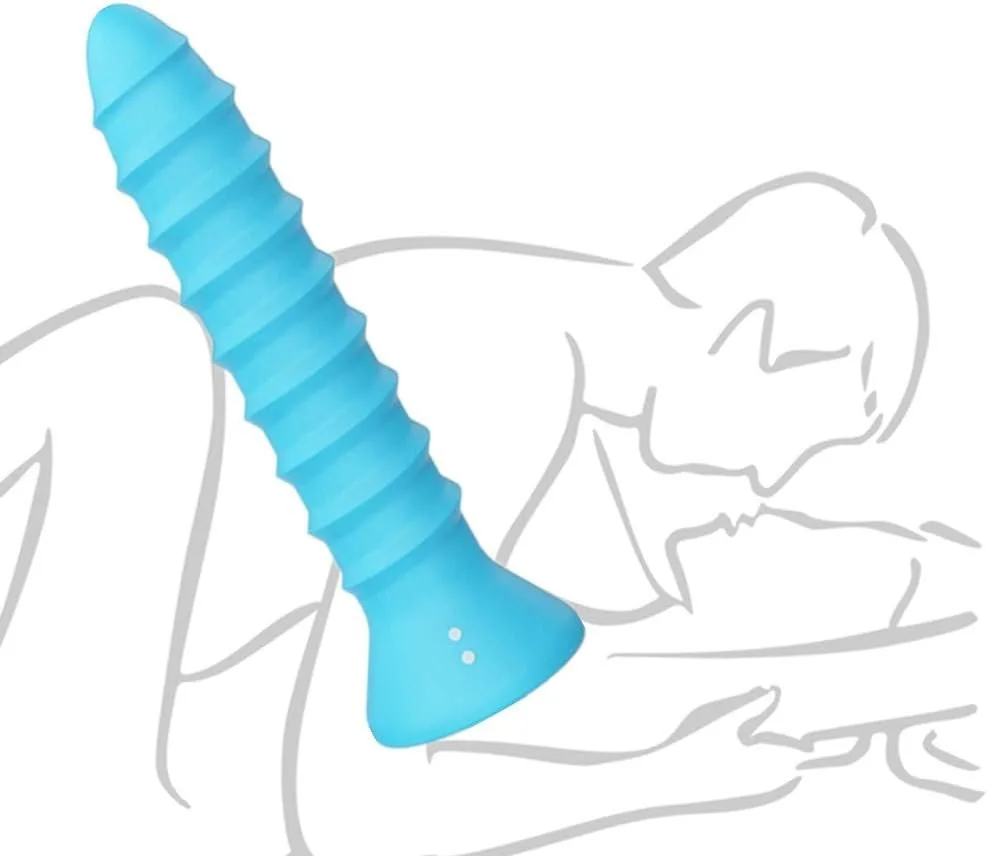 Twisted vibrating anal plug 10 modes USB recharge — photo 7
