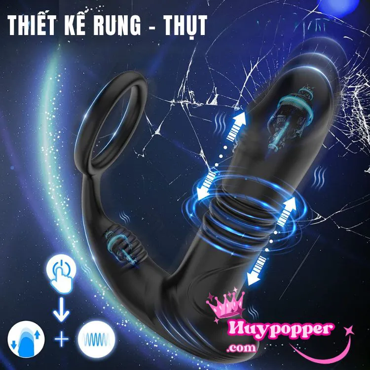 Bara Prostate Stimulator Rechargeable Silicone Male Toy — photo 2