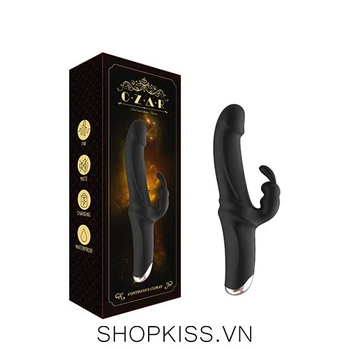 CZAR G-Spot Clitoral Massager 10 Frequency Powerful Silicone Toy — photo 2