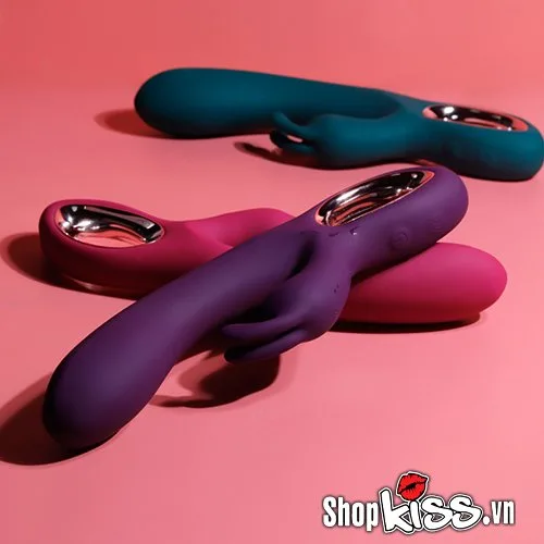 Rabbit Gentleman G-Spot Clitoral Massager Pink — photo 5