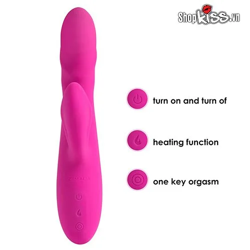 Zemalia Delia G-Spot & Clitoris Massager Pink — photo 3