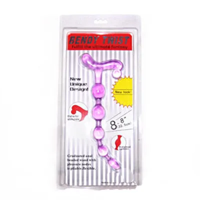 AN17 Anal Beads Massage Tool Safe Medical Grade Polymer — photo 3