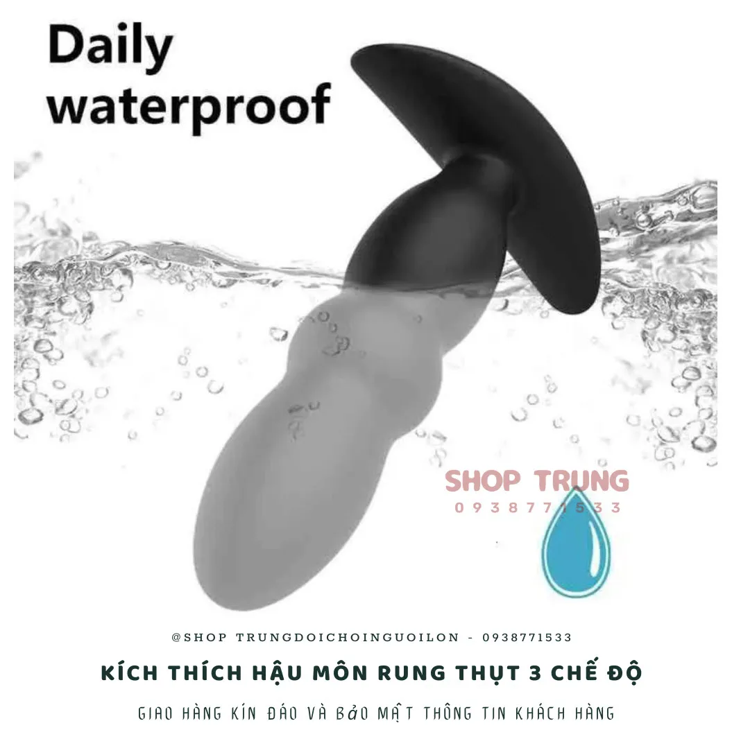 Remote Control Anal Massage Toy 11 Vibration & Thrust Modes — photo 3