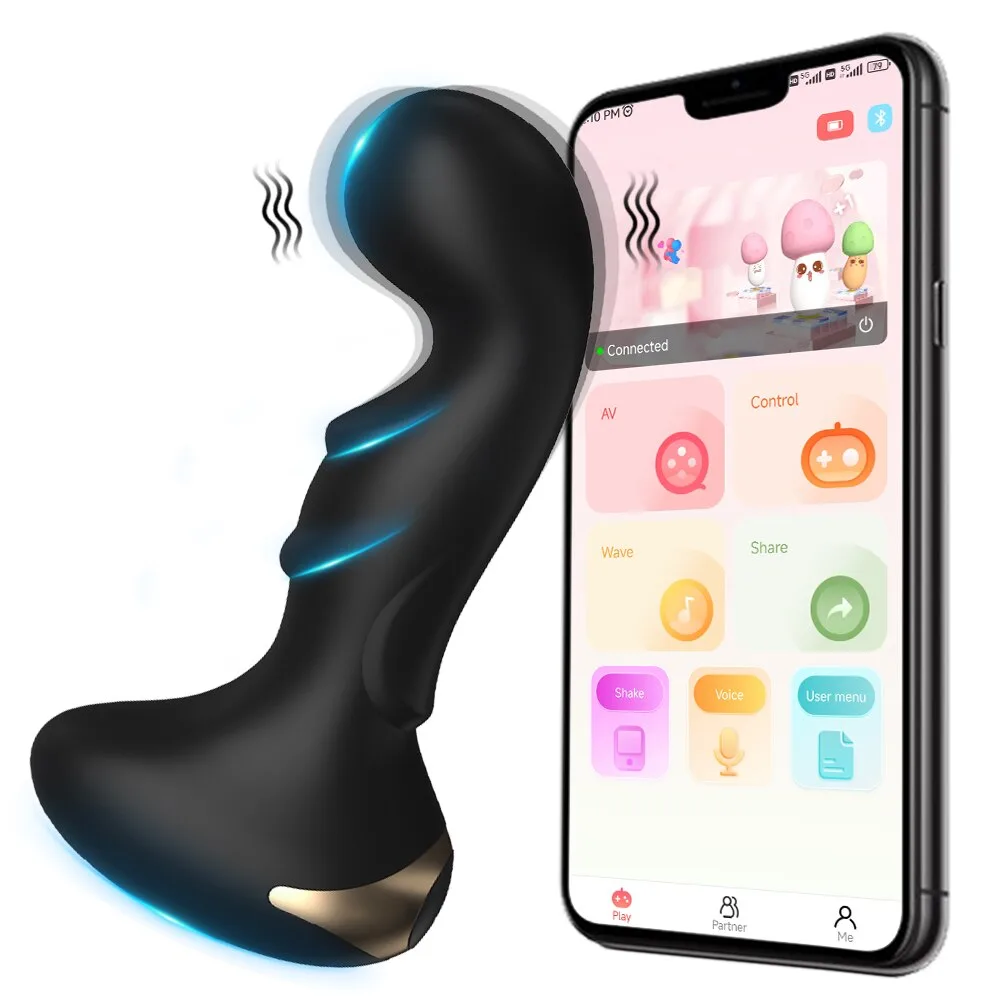Saint Seiya Advanced Anal Massager App-Controlled Silicone — photo 3