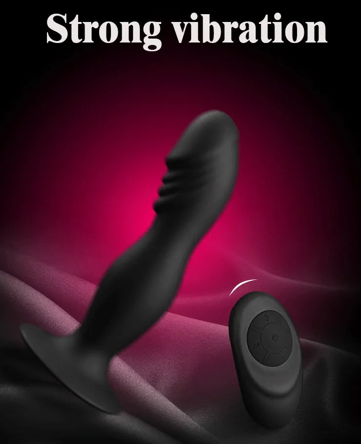 Remote Control Silicon Vibrating Massage Device Safe — photo 3