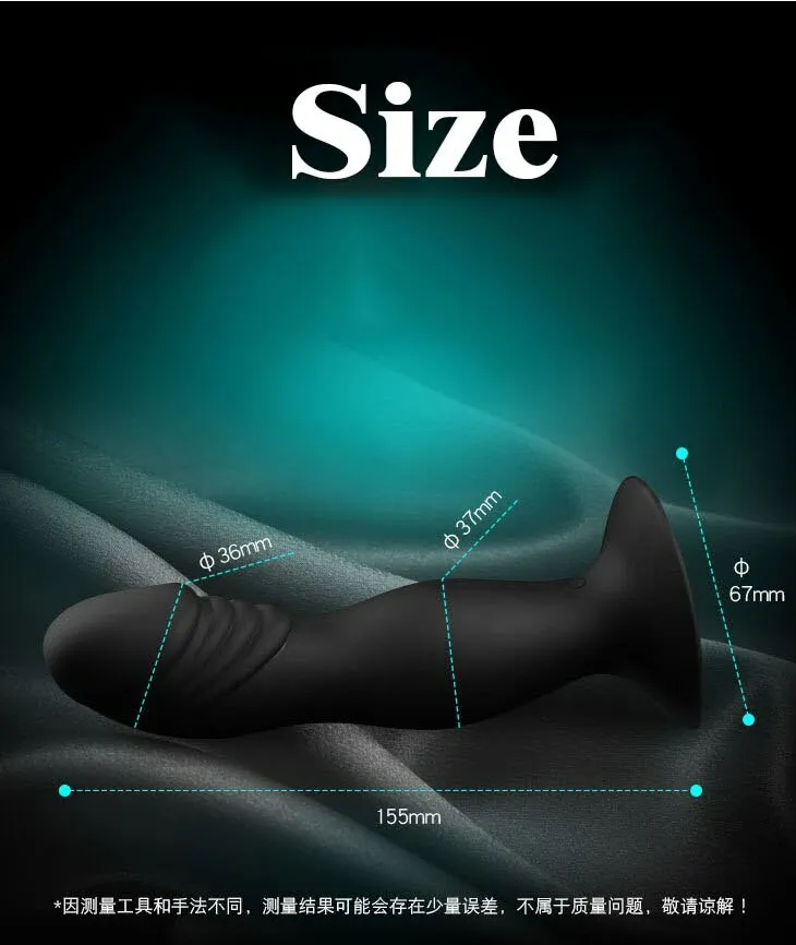 Remote Control Silicon Vibrating Massage Device Safe — photo 5